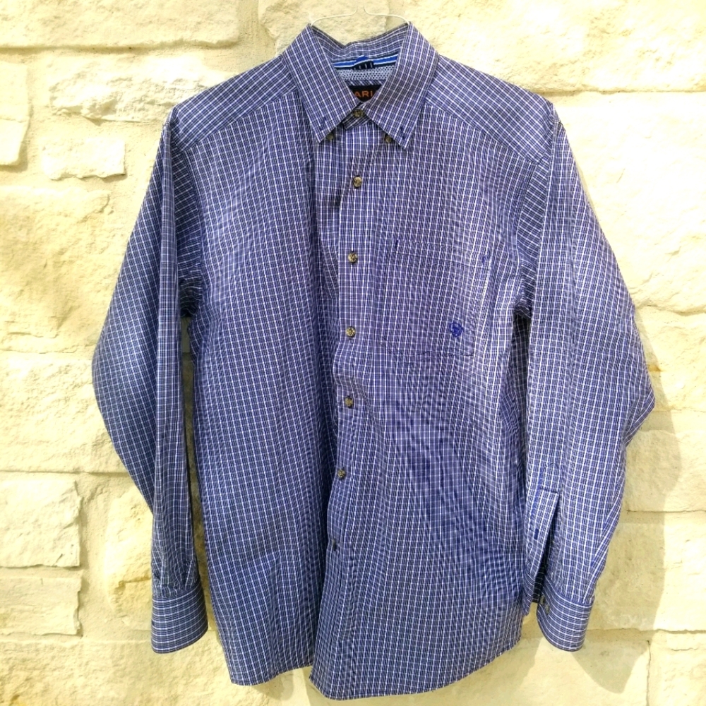 Ariat Pro Series Long Sleeve Shirt Medium